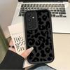 Black Large Leopard Print Phone Case Suitable for Samsung for Galaxy S26 S25 S24 S22 S21 S20 FE Ultra Plus5Ganti Drop Back Cover