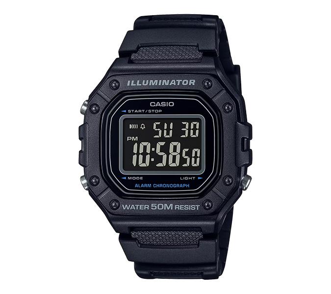 

Модний чоловічий жіночий наручний годинник Casio W-218H-1BVDF
