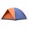 3-4 Person Double Layer Camping Tent With Dual Doors UV Protection Rainproof Outdoor Shelter Hiking Backyard Use
