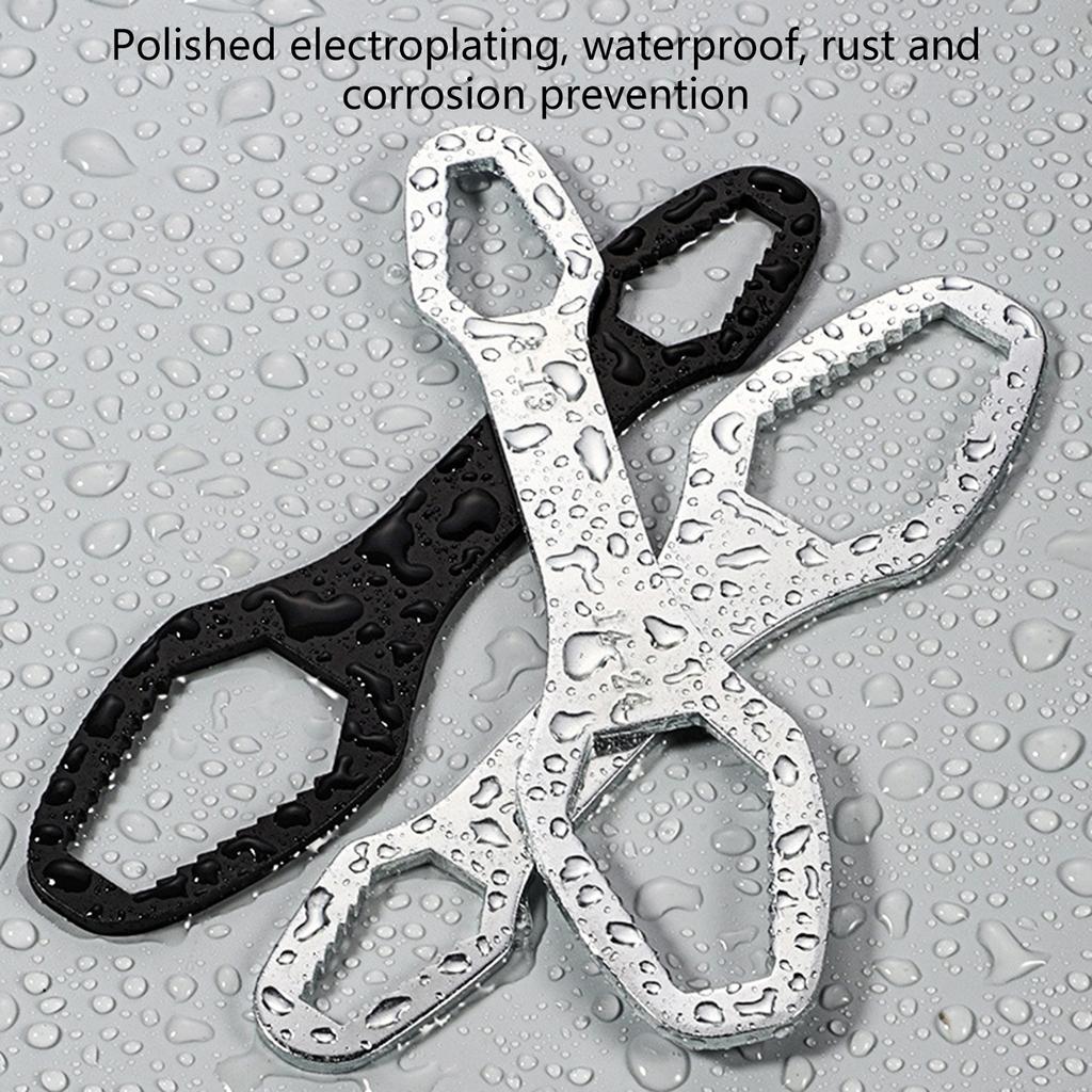 8-24mm Universal Wrench Selves Tightening Adjustable Glasses Wrench Board Double Head Spanner Hand Tool for Factory