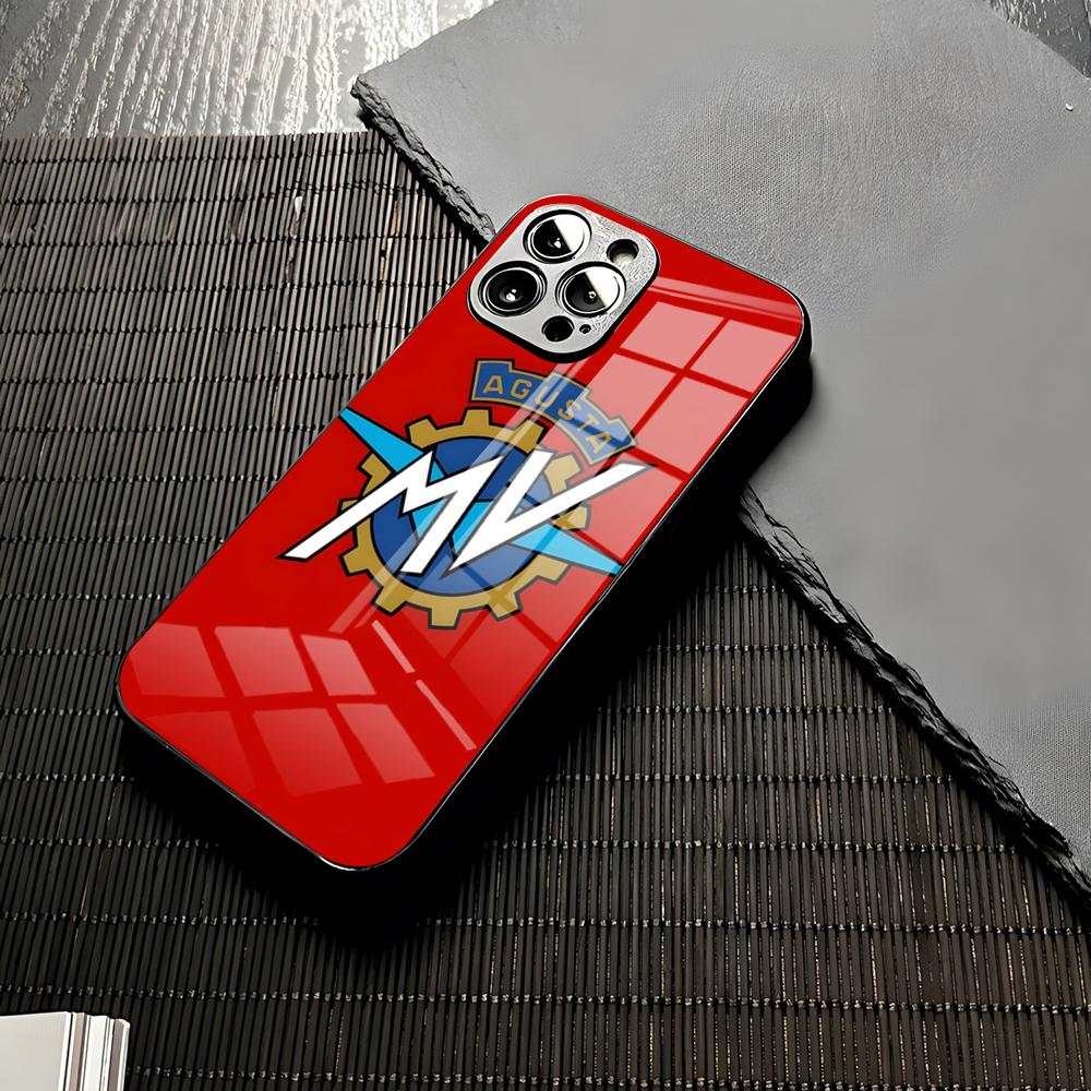 

Motorcycle Agusta Phone Case For Iphone 16 15 13 12 14 11 Pro Max Mini X Sell Xr Xs 8 7 Puls 6 Glass Funda Cover iPhone16pro