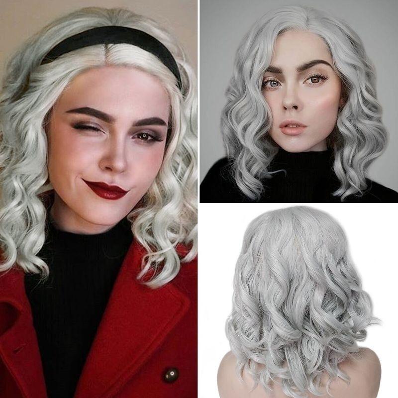 Buy 5 Colors Messy Short Blonde Hair Heat Resistant Synthetic Wig Short  Curly Wigs for Women Party Wig at affordable prices — free shipping, real  reviews with photos — Joom