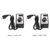 Garosa 1800W Variable Fan Speed Highly Practical and Hydroponic Inline Duct Exhaust Speed Controller for Hydroponic Inline Exhaust US Plug 110V
