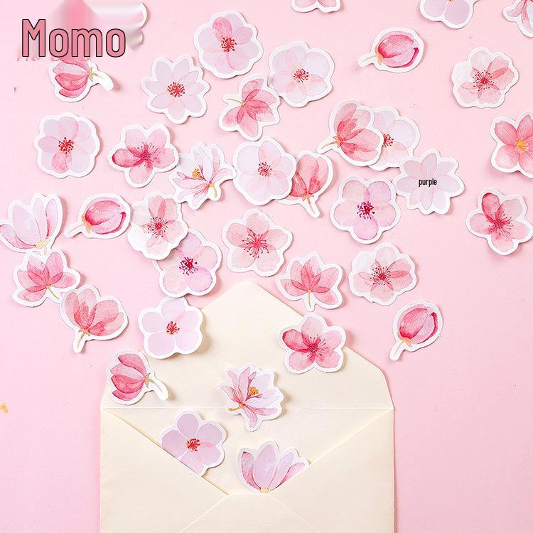 Strawberry Orchard Retro Stamp Stickers - Cute DIY Journal Decoration