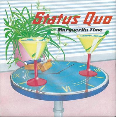 7inch Record STATUS QUO - Marguerita Time QUO14 Vertigo 1983 UK Rock Used