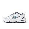 Air Monarch 4 Rutschfest Abriebfest Niedrig geschnitten Klobige Sneaker Unisex Weiß Blau 415445-102 (Team746-)