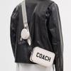 Coach Charter 19 Double Zipper Detachable Shoulder Strap Soft Polished Pebble Leather Shoulder Crossbody Bag Small Men bags Chalk-White CP270-CAH