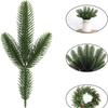 5/10pcs Artificial Pine Branches Plants Home Xmas Tree Decoration DIY Gifts Wreath Fake Plants Accessories
