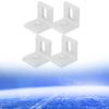 10pcs 20mmx20mmx18mm Size Corner Bracket Right Angle 90° L Shaped Bracket Angle Bracket  Home Use