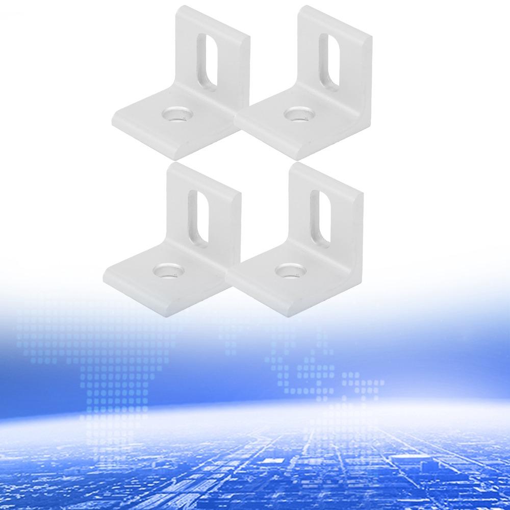 10pcs 20mmx20mmx18mm Size Corner Bracket Right Angle 90° L Shaped Bracket Angle Bracket  Home Use