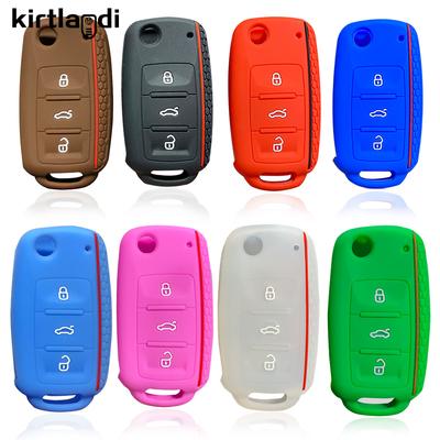 Car Accessories Cover for Volkswagen Vw Golf 5 Plus 6 4 Polo Sedan Bora Jetta Tiguan Passat B5 B6 Key Case for Skoda Octavia A5