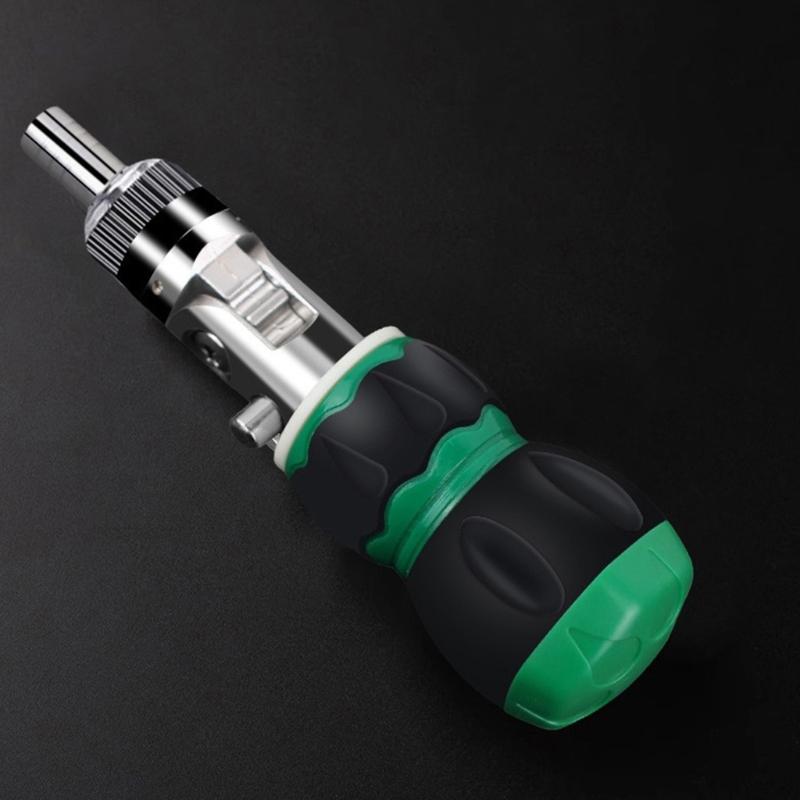 Multiuse Screwdriver Set With Steel Bits And Magnetic Tip For Efficient Use for Mechanical Automotive Maintenance