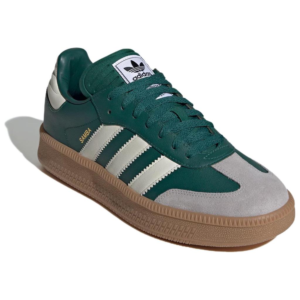 Adidas Samba XLG Collegiate Green Gum Unisex Sneakers Ivory JI2582