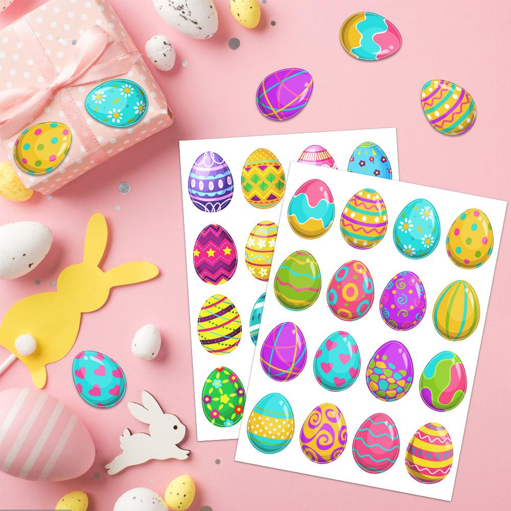 New Styles, Cartoon Easter, Children's DIY Easter Eggs, Gift Stickers, Party Baking, Cake Decoration Stickers, Holiday Supplies