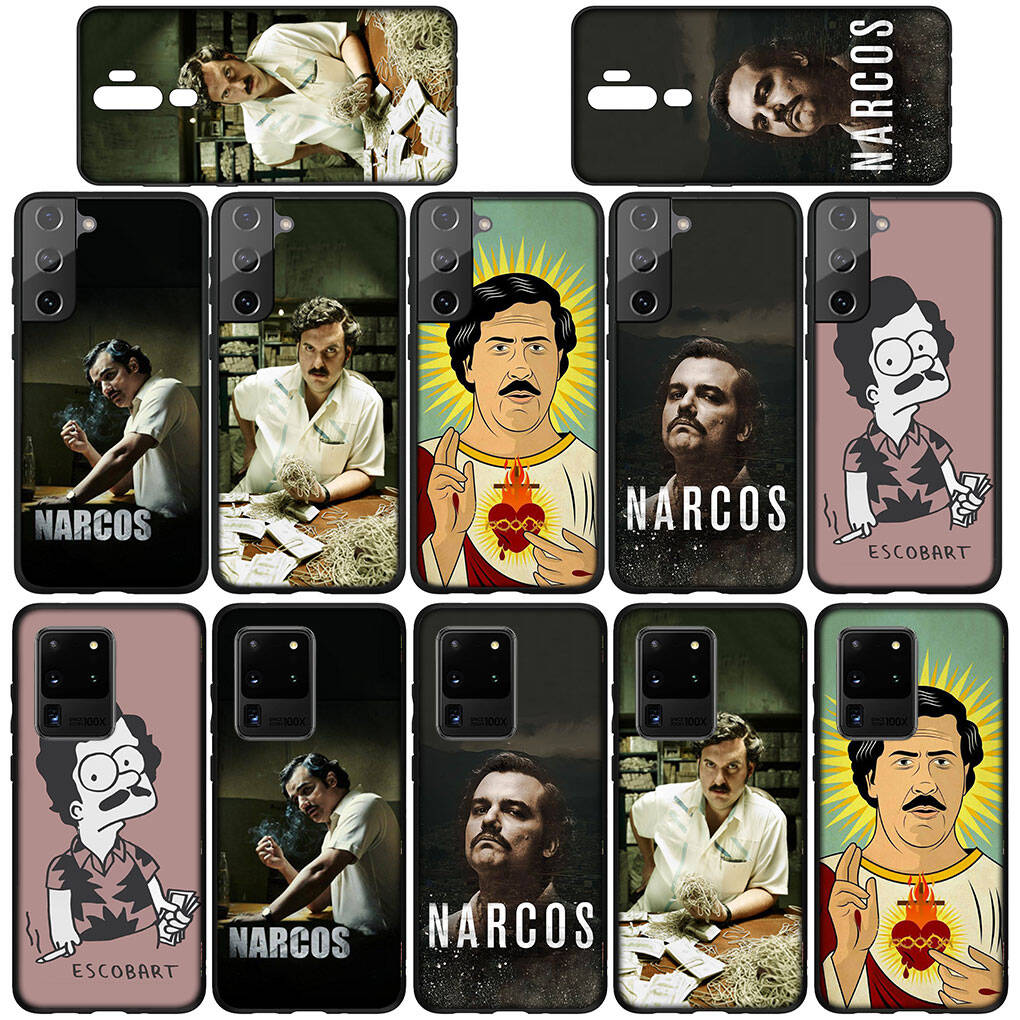 Phone Case for iPhone 17 16 15 Plus Huawei P30 P20 Lite Redmi Note 14 12 11 13 Pro Max OPPO A60 A80 A40 A18 A38 A54 Pablo Escobar Poster Narcos Cover