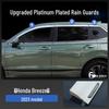 TXR Rain Visor for Honda CRV/Breeze - Window Shield & Car Decoration Accessory