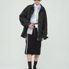 MARGESHERWOOD METAL STRIPE SOCKS_black stripe