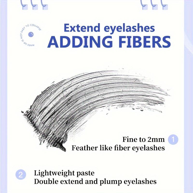1 pz 3D Starry Lengthening Mascara Mascara a lunga tenuta impermeabile anti-sbavature Extreme Black Curling Eyelash Formula Ideale come regalo