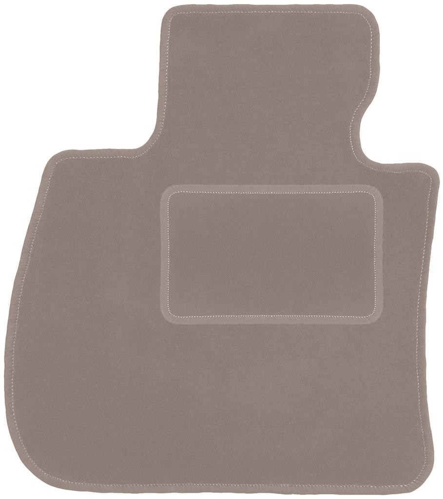 Beige driver's mat for: BMW X1 F48 SUV (2015-2019)