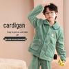 Fenteng Kinder Antistatisches Fleece-Pyjama-Set