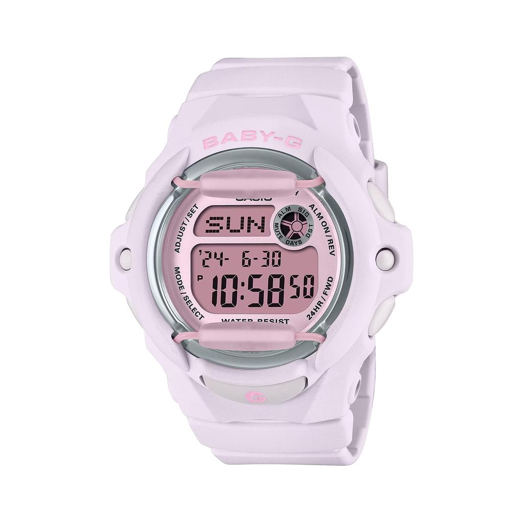 CASIO Baby-G BG-169U-4B Digital Watch, Overseas Model, Women's Resin Stainless Steel, 20 ATM Water Resistant