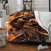 1Pc Transformers Optimus Prime Battle Scene Blanket For Couch Bed Plush Cozy Fuzzy Blanket Super Soft Warm Blankets For Fall And Winter 091879