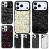 Math Formulas Equations Funny Shockproof Phone Case for iPhone 17 Air 16e 15 11 12 14 13 Pro Max Cover Coque