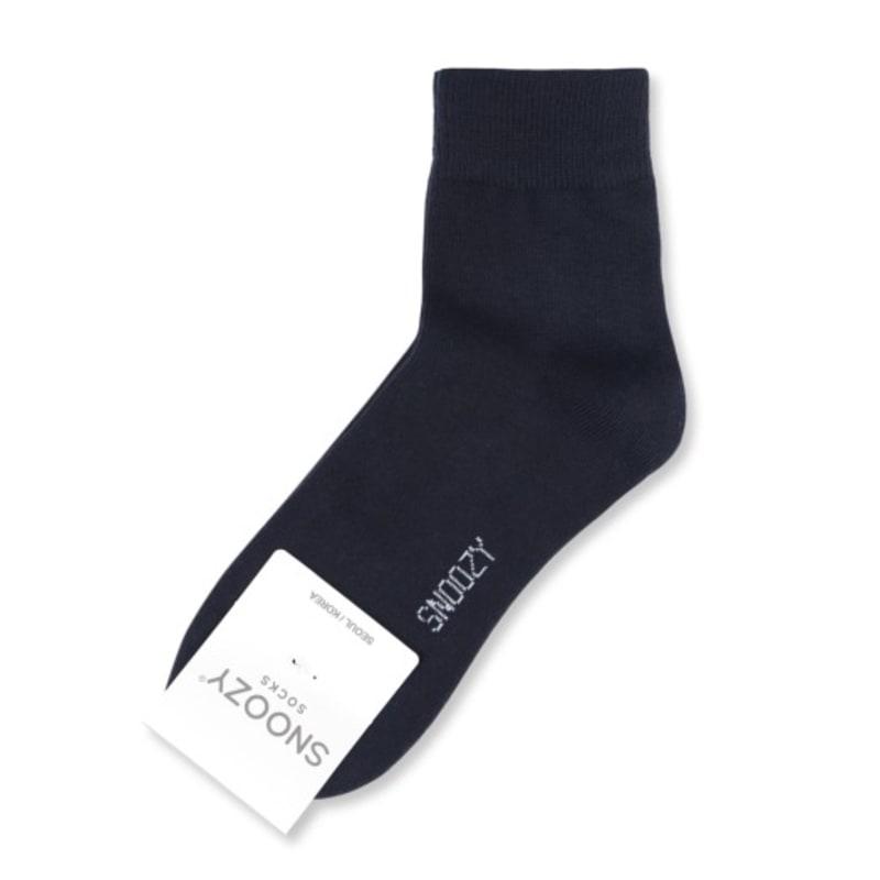 

SNOOZY Средние базовые носки - Темно-синий FREE