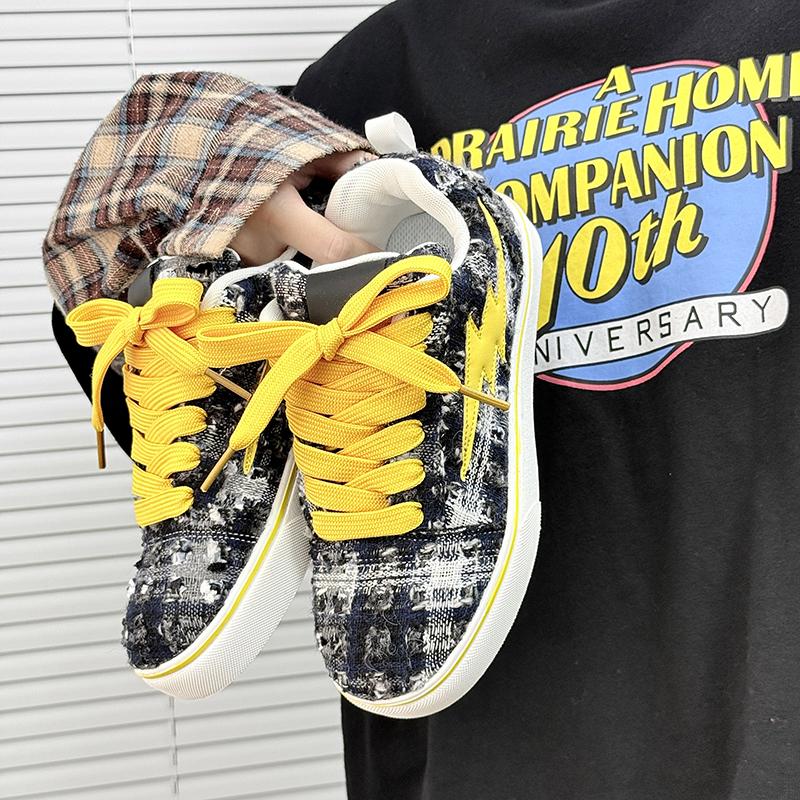Small Niche New Popular Fashion Creative Trend Casual Versatile Comfortable Sports Anti Slip Breathable Men's Board Shoes