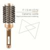 4 Größen Wärmeleitfähige Aluminium-Bürste für Volumen, Locken und Styling mit Luftschlitzen, Thermische Keramik-Wildschweinborsten-Haarbürste