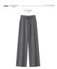 100% Pure Cashmere Women's Wide-Leg Knit Pants – Thickened, Drape, Floor-Length, Autumn/Winter Wear