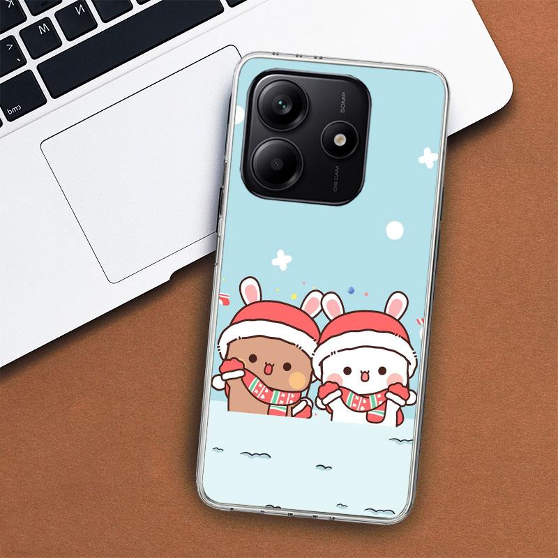

Мультяшный милый чехол для телефона Bubu Dudu для Xiaomi Redmi Note 11S 12S 14S 11 12 13 14 Pro Plus 11T 11E 10S 10 9S 4G 5G Мягкая печать Redmi Note 11S 4G