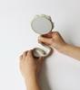 Yawata Kasei Flexible Mirror sceltevie Grace regina camellia White 10x1.8x40cm