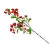 Hydrangea Simulation Flower Long Lasting Artificial Hydrangea Flower Decoration for Home Red