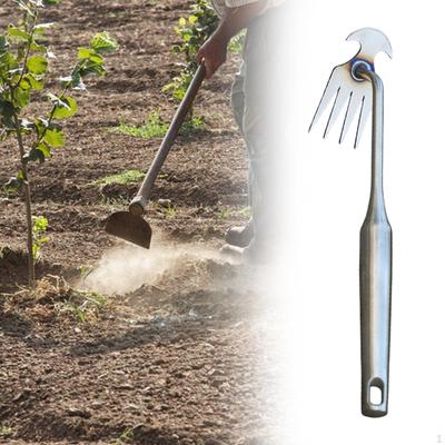 Weed Puller Efficient Comfortable Multifunctional Hand Weeder Tool Stainless Steel for Lawn Yard