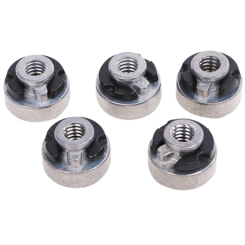 Waves Set of 2 Seat Nuts for Harley