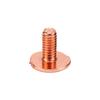 100 Sets Spiked Cone Spike Stud High Hardness Metal Plating   Gold Screw Back Studs Spikes Kit for   Clothing Shoes