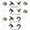 Ultra-Thin 18mm Magnetic Snap Button, Luggage Rivet, 14mm Magnetic Buckle