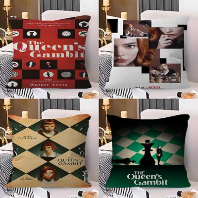 The Queen's Gambit Pillowcases Home Bedding Decorative Pillow Cover Wedding Super Soft Pillow Case