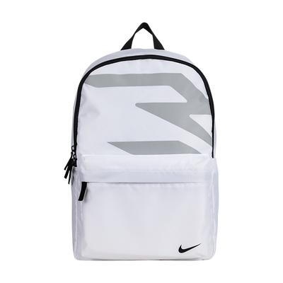 Polyester Backpack Unisex White/Black/Gray Casual N32433014GS-001