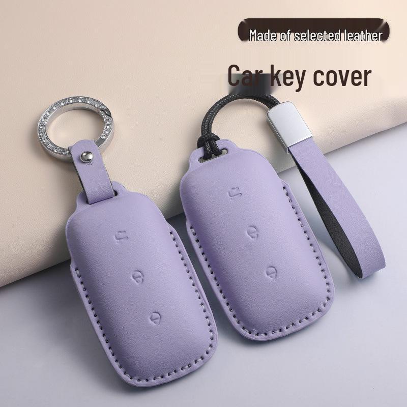 Geely New Galaxy Starship 7 EM-i Macaron Green Key Case with Buckle for L6L7 e5 e8 Cars