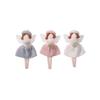 Handmade Knitted Angel Tree Ornament - Christmas Girl Doll Decoration