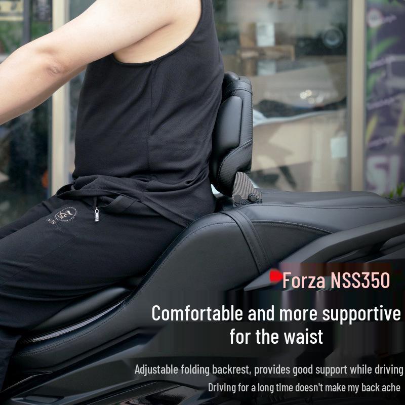 Honda Forza NSS350 Adjustable Latex Seat Cushion with Lumbar Support