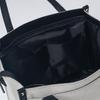 JILL STUART Women's Tote Bag with Panel, Brand Logo, Daily Casual, White x Black, JSLH5AH1