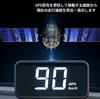 bubulu Head-Up Display HUD Speedometer Projection Type USB Powered GPS Display Universal Type for Trucks, Cars, and Buses