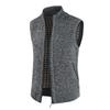 Autumn and Winter Men's Coat Warm Outer Wear Vest Casual Sleeveless Jacket Thermal Stand Collar Waistcoat