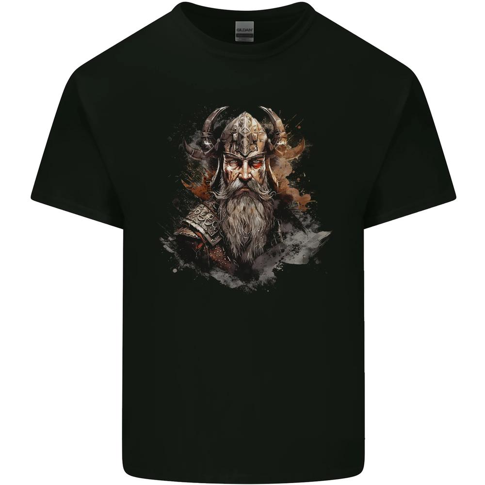 A Realistic Viking Warrior Kids T-shirt Boys Girls S