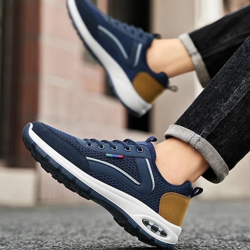 Módní pánské boty Lehké prodyšné sportovní běžecké boty Módní ležérní boty Tenisky pro muže Protiskluzová tréninková obuv Tenis Masculino