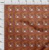 oneOone Cotton Flex Black Fabric Halloween Dress Material Fabric Print Fabric By The Yard 40 Inch