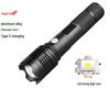 P50 High-Power Rechargeable Zoom LED Flashlight